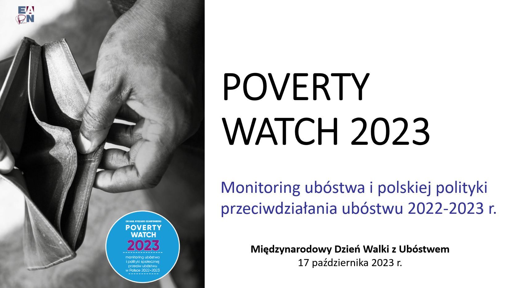 Poverty Watch 2023: w 2022 r. ok. 1,8 mln Polaków żyło w skrajnym ubóstwie, w tym 396 tys. dzieci i 287 tys. seniorów - Europejska Sieć Przeciwdziałania Ubóstwu (EAPN Polska)